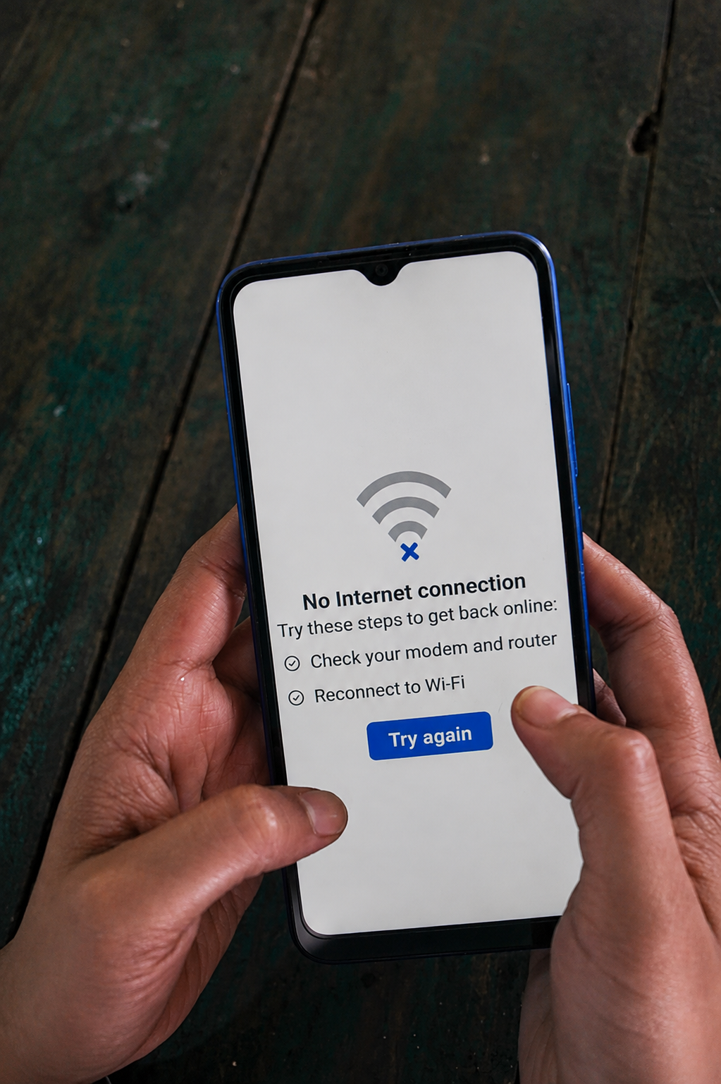 A world without internet connectivity